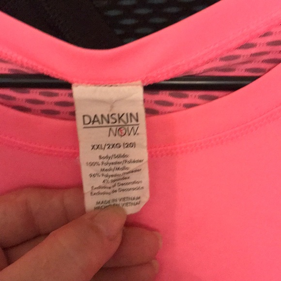 Three Danskin athletic workout tops. - Picture 3 of 5